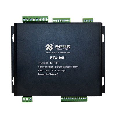 RTU-4051 10路开关量输入 4路模拟量输入 6路继电器输出模块