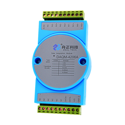 DAQM-4206A 模拟量采集模块4路电流电压输入隔离