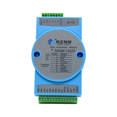 DAQM-1202D 以太网ModbusTCP 10通道混合信号测控模块